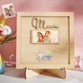 Custom Photo Engraved Ornament Mother's Day Puzzle Wooden Commemorate Gifts - image 16