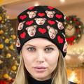 Custom Face Beanie Hat Warm Soft Knit Hat Winter Cap Gifts for Lovers - image 13