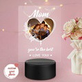 Personalized Photo Night Light Desk Lamp Acrylic Gifts for Mom - image 6