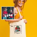 Custom Embroidered canvas bag - image 1