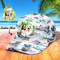 Custom Baseball Cap with Photo and Name Hawaiian Style Gifts for Her - Pineapple - image 20
