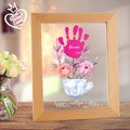 Custom Name and Date Night Light Handprint Lamp Mother's Day Gift - image 11