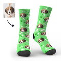 Custom Printed Face Sock Novelty Dog Avatar Socks with Photo - image 8