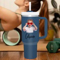 Personalized Text 40oz Insulated Mug with Handle and Straw Stainless Steel Custom Travel Cup Gift for Family Friends Couples - image 14
