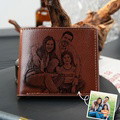 Father's Day Gifts Personalised Photo Wallets Custom Text Mens Wallet For Men - image 3