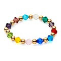 Personalized Birthstones Bracelet 1-12 Family Birthstones Elastic Beaded Bracelet Gift for Woman - image 24