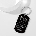 Father's Day Gifts Custom Keychain Photo Calendar Keychain Tag Keychain Personal custom gift - image 5