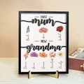 First Mom Now Grandma - Personalized Wooden Plaque for Mom and Grandma - image 2