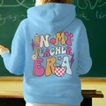 Personalized In My Teacher Era Hooded Sweatshirt Teacher Custom Name Hooded Sweatshirt Back to School Gifts - image 16
