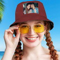 Custom Photo Bucket Hat Personalized Summer Sun Hat Fisherman Cap - image 20