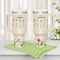Personalized First Mom Now Grandma 40oz Tumbler with Straw Birthday Gift for Grandma - image 10