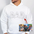 Best Dad Ever Embroidered Sweatshirt - Gifts for Dad, Papa, Daddy and Grandpa - image 3
