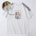 Embroidered cotton 3-bar customised T-shirt: make a statement! - image 6