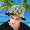 Custom Bucket Hat Unisex Outdoor Summer Cap Hiking Beach Sports Hats Gift for Lover Multiple Styles - image 12