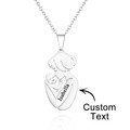 Custom Engraved Mother Baby Necklace Personalized Family Jewelry Gifts for Mother - image 1