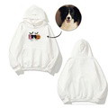 Custom embroidery personalized Halloween BOO pet custom men and women retro street couple sportswear - image 1