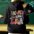 Personalized In My Teacher Era Hooded Sweatshirt Teacher Custom Name Hooded Sweatshirt Back to School Gifts - image 7