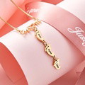 Custom Engraved Necklace Family Feet Mother's Day Gifts - image 4