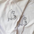 Couple outfit Embroidery Total - Valentine's Day Gift - Embroidered sweatshirt, hoodie - image 5