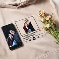 Custom Embroidered Sweatshirt Portrait Music Player Couple Family Gift - image 7