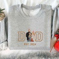 Personalized Embroidered Family Photo Hoodie Sweatshirt T-Shirt - image 5