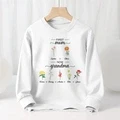 Personalized First Mom Now Grandma Sweatshirt Custom Birth Flowers Sweatshirts for Mother's Day Gift - image 9