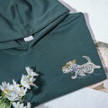 Running dachshund embroidery, T-shirts, sweatshirts, hoodies - image 5
