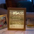 Personalized Mom You Are the Piece that Holds Us Together Acrylic Night Light for Mom - image 25
