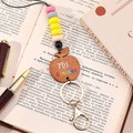 Personalized Wooden Apple Lanyard with Keychain Id Badges Gift for Teachers Back to School Gift - image 6