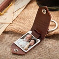 Father's Day Keychain Personalized Date Keychain with Photo Calendar Gifts for Dad - image 3
