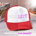 Custom Puff Print Trucker Hat Personalized Name Light-changing Foam Trucker Caps Back to School Gift - image 4