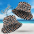 Custom Bucket Hat Double-Side-Wear Reversible Fashion Outdoors Sun Cap - image 1