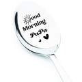 Good Morning Coffee Spoon Stainless Steel Spoon Gift for Nana Papa Mom - image 8