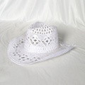 Lace three flower capped cap Sweet temperament cap embossed dome hat - image 13