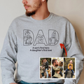 Best Dad Ever Embroidered Sweatshirt - Gifts for Dad, Papa, Daddy and Grandpa - image 1