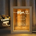 Personalized Mom You Are the Piece that Holds Us Together Acrylic Night Light for Mom - image 11