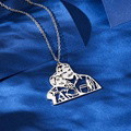 Custom Photo Necklace Three-dimensional Hollow Out Unique Gifts - image 4