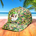 Personalized Baseball Cap with Photo and Name Hawaiian Style Gifts for Her - Flamingo - image 19