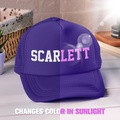 Custom Puff Print Trucker Hat Personalized Name Light-changing Foam Trucker Caps Back to School Gift - image 12