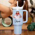 Personalized Text 40oz Insulated Mug with Handle and Straw Stainless Steel Custom Travel Cup Gift for Family Friends Couples - image 12