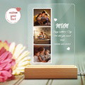 Personalized Photo and Name Acrylic Night Light Gift for Mum - image 5