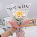 Crochet material bag ornament doll wool ball hand knitting diy - image 10