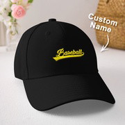 Personalized Team Caps Game Day Gift Idea for Teammates and Sports Fans Back to School Gift