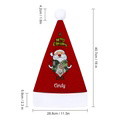 Personalized Sequins Santa Hat Custom Christmas Hats for Holidays Xmas Party Supplies - image 6