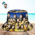 Custom Bucket Hat Unisex Outdoor Summer Cap Hiking Beach Sports Hats Gift for Lover Multiple Styles - image 10