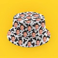 Custom Bucket Hat with Your Face Cow Print Unisex Fisherman Cap for Adult - image 9