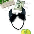 4 Pcs Halloween Headbands Devil Bat Headbands for Halloween Party Supply Cosplay Decoration - image 5