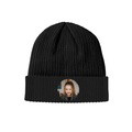Custom Photo Knitted Hat Unisex Beanie Hat Winter Warm Cap for Christmas Gift - image 9