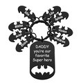 Personalized Superhero Daddy Keychain with Kids Names Gift for Father - image 16