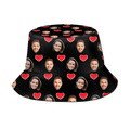 Personalized Fisherman Bucket Hat Custom Unisex Face Bucket Hats - image 4
